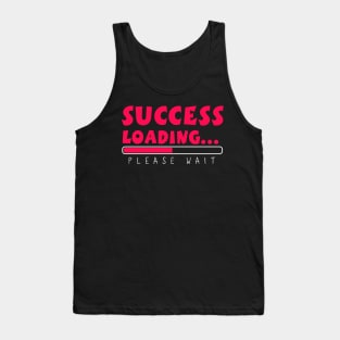 Success Loading Typography Tank Top